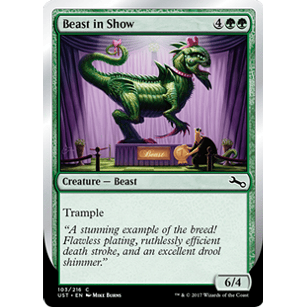 Beast in Show (Tyrranax) - UST - C