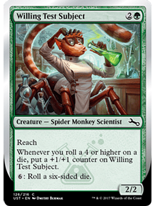 Willing Test Subject - UST - C 