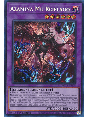 Azamina Mu Rcielago - MP25-EN104 - Prismatic Secret Rare