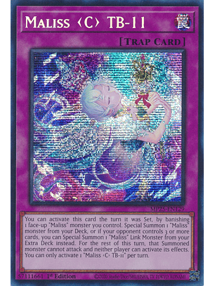 Maliss C TB-11 - MP25-EN129 - Prismatic Secret Rare 