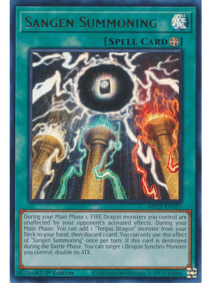 Sangen Summoning - MP25-EN197 - Ultra Rare 