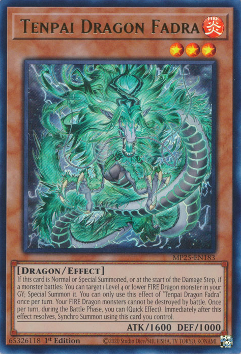 Tenpai Dragon Fadra - MP25-EN183 - Ultra Rare 1