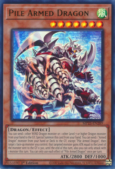 Pile Armed Dragon - MP25-EN289 - Ultra Rare  1