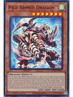 Pile Armed Dragon - MP25-EN289 - Ultra Rare 
