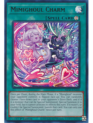 Mimighoul Charm - MP25-EN260 - Ultra Rare 