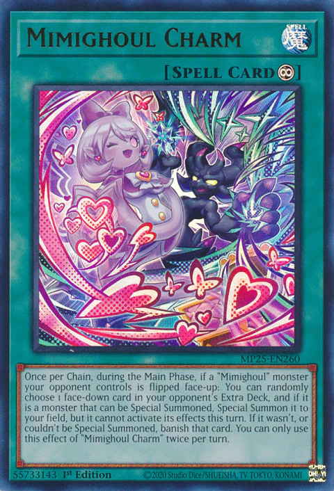 Mimighoul Charm - MP25-EN260 - Ultra Rare 
