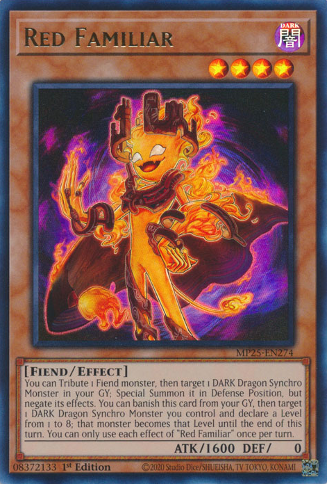 Red Familiar - MP25-EN274 - Ultra Rare 1