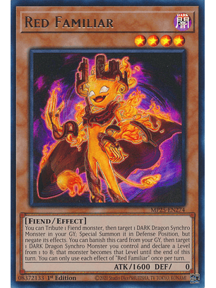 Red Familiar - MP25-EN274 - Ultra Rare