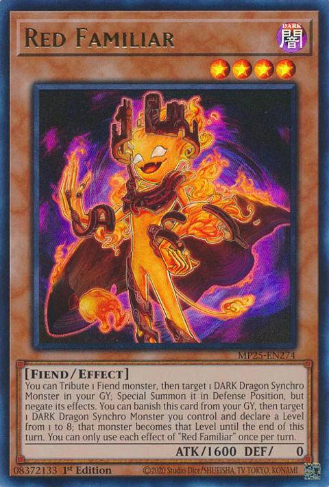 Red Familiar - MP25-EN274 - Ultra Rare