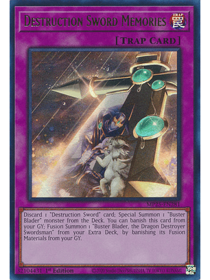Destruction Sword Memories - MP25-EN281 - Ultra Rare