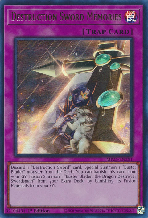 Destruction Sword Memories - MP25-EN281 - Ultra Rare