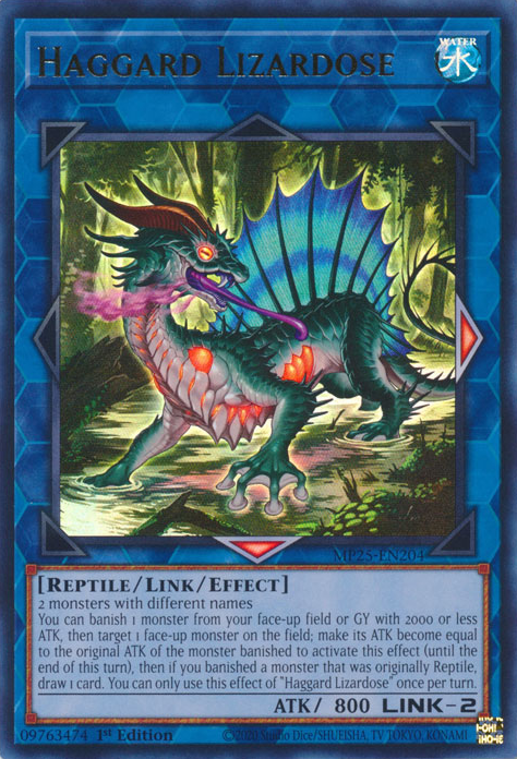 Haggard Lizardose - MP25-EN204 - Ultra Rare  1