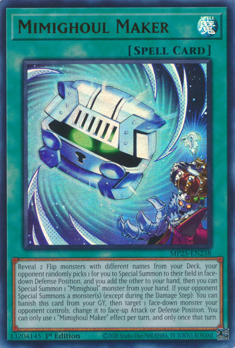 Mimighoul Maker - MP25-EN238 - Ultra Rare  1