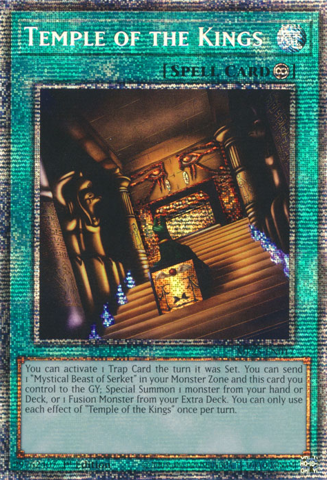 Temple of the Kings - MP25-EN017 - Starlight Rare 1