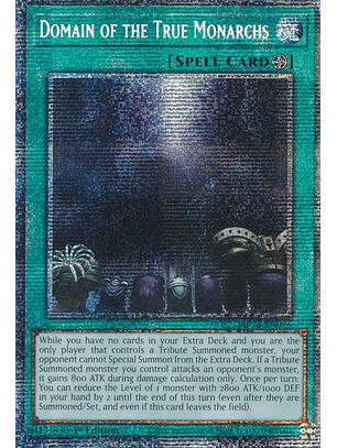 Domain of the True Monarchs - MP25-EN026 - Starlight Rare