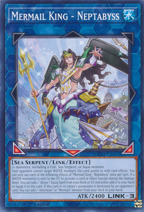 Mermail King - Neptabyss - MP25-EN415 - Common 