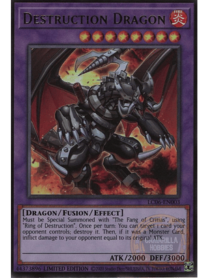 Destruction Dragon - LC06-EN003 - Ultra Rare (Reprint)