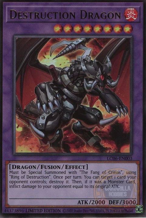 Destruction Dragon - LC06-EN003 - Ultra Rare (Reprint)