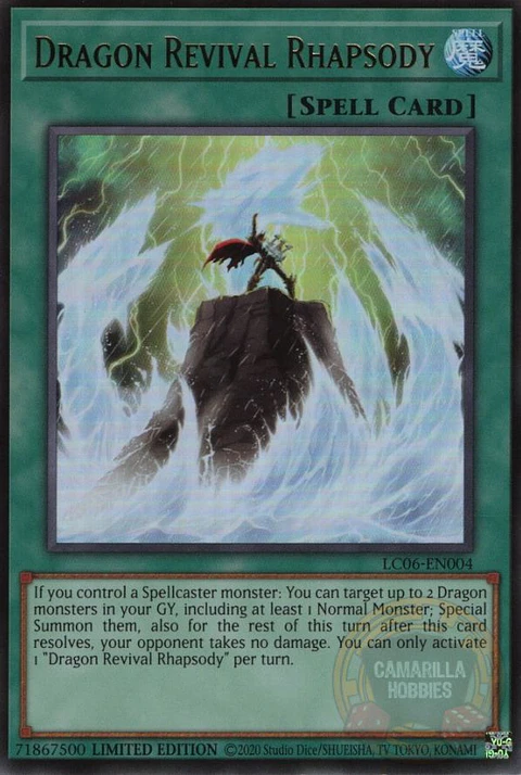 Dragon Revival Rhapsody - LC06-EN004 - Ultra Rare (Reprint)