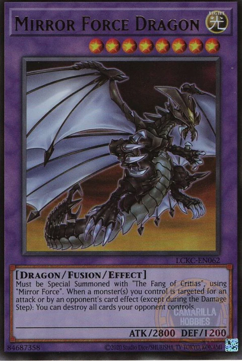 Mirror Force Dragon - LCKC-EN062 - Ultra Rare (Reprint)