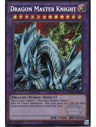Dragon Master Knight - LCKC-EN065 - Secret Rare (Reprint) 