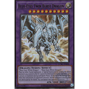 Blue-Eyes Twin Burst Dragon - LCKC-EN058 - Ultra Rare (Reprint) 