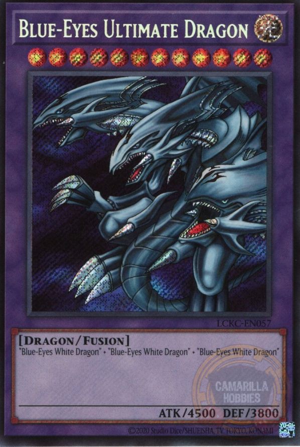 Blue-Eyes Ultimate Dragon - LCKC-EN057 - Secret Rare (Reprint) 1