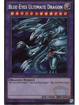 Blue-Eyes Ultimate Dragon - LCKC-EN057 - Secret Rare (Reprint)
