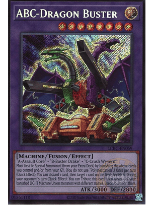 ABC-Dragon Buster - LCKC-EN059 - Secret Rare (Reprint) 