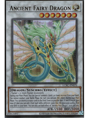 Ancient Fairy Dragon - LCKC-EN070 - Ultra Rare (Reprint) 