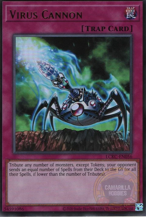 Virus Cannon - LCKC-EN056 - Ultra Rare (Reprint)