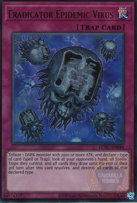 Eradicator Epidemic Virus - LCKC-EN048 - Ultra Rare (Reprint) 