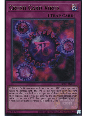 Crush Card Virus - LCKC-EN046 - Ultra Rare (Reprint) Ver. 2