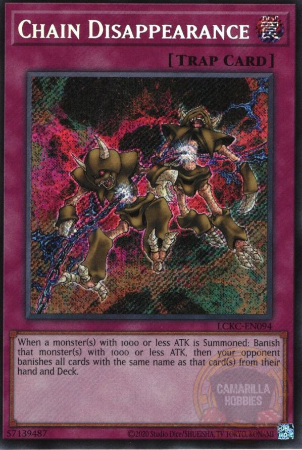 Chain Disappearance - LCKC-EN094 - Secret Rare (Reprint) 1