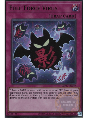 Full Force Virus - LCKC-EN049 - Ultra Rare (Reprint) 