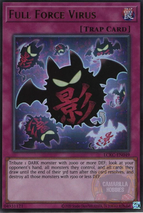 Full Force Virus - LCKC-EN049 - Ultra Rare (Reprint) 