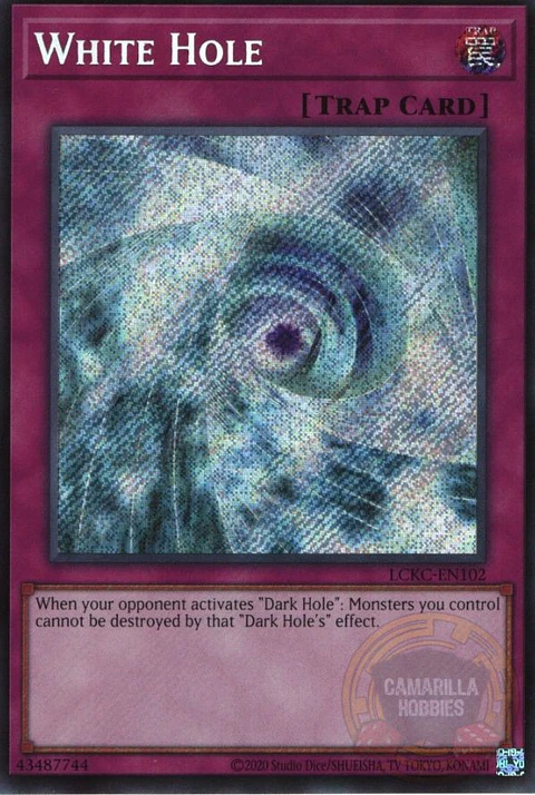 White Hole - LCKC-EN102 - Secret Rare (Reprint)