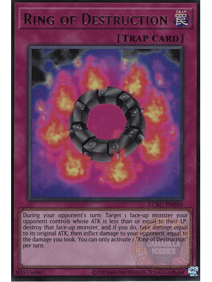Ring of Destruction - LCKC-EN050 - Ultra Rare (Reprint)