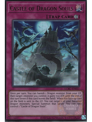 Castle of Dragon Souls - LCKC-EN051 - Ultra Rare (Reprint) 