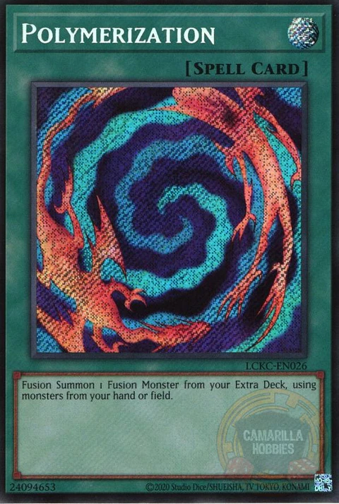 Polymerization - LCKC-EN026 - Secret Rare (Reprint) 