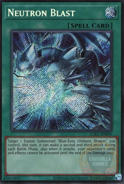 Neutron Blast - LCKC-EN041 - Secret Rare (Reprint)