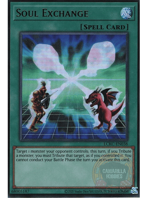 Soul Exchange - LCKC-EN038 - Ultra Rare (Reprint) 