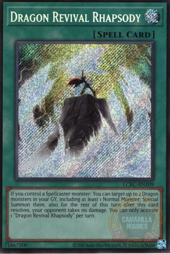 Dragon Revival Rhapsody - LCKC-EN109 - Secret Rare (Reprint)  1