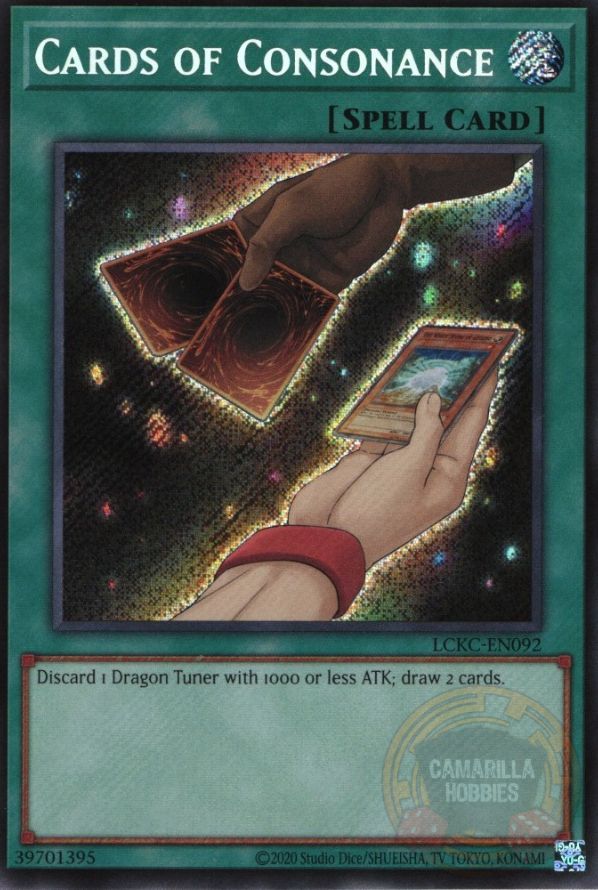 Cards of Consonance - LCKC-EN092 - Secret Rare (Reprint) 1