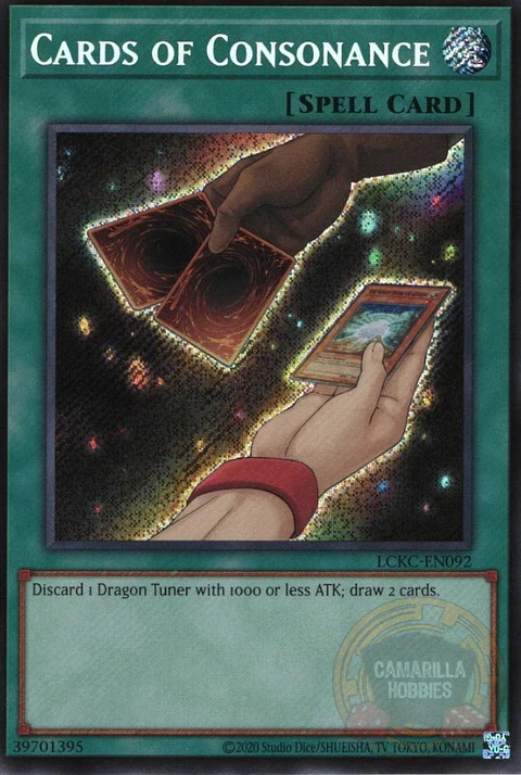 Cards of Consonance - LCKC-EN092 - Secret Rare (Reprint)