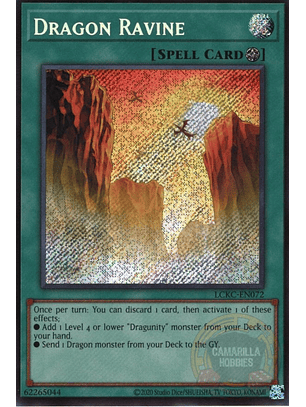 Dragon Ravine - LCKC-EN072 - Secret Rare (Reprint)