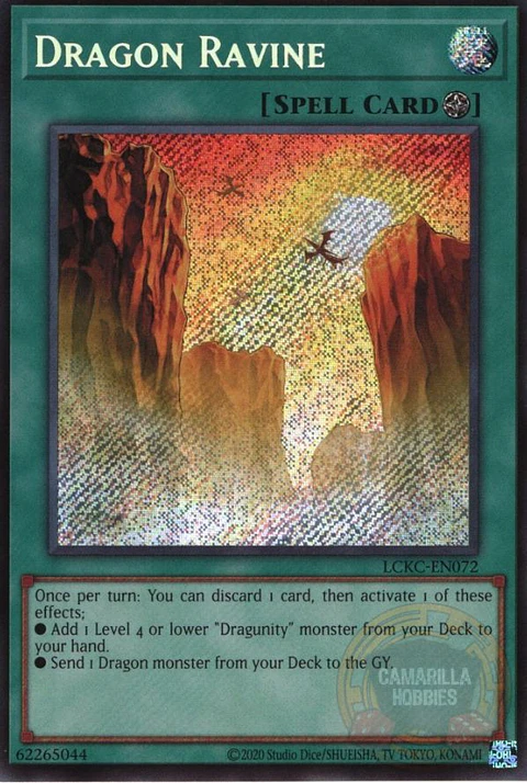 Dragon Ravine - LCKC-EN072 - Secret Rare (Reprint)