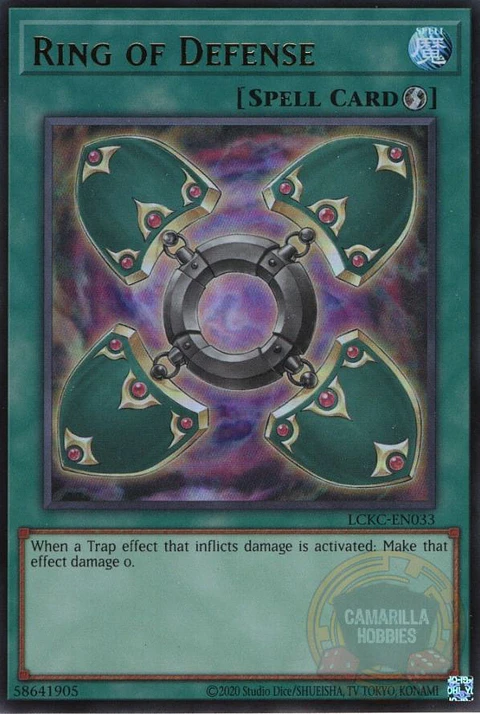 Ring of Defense - LCKC-EN033 - Ultra Rare (Reprint) 