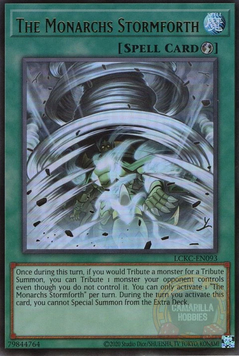 The Monarchs Stormforth - LCKC-EN093 - Ultra Rare (Reprint) 