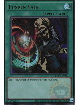 Fusion Sage - LCKC-EN089 - Ultra Rare (Reprint)